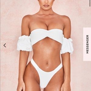 HouseOfCb White Swimsuit